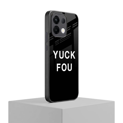 Yuck Fou oppo k13 5g mobile cover | shockproof glass phone case