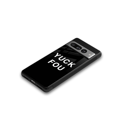 Yuck Fou google pixel 7 pro mobile cover | shockproof glass phone case