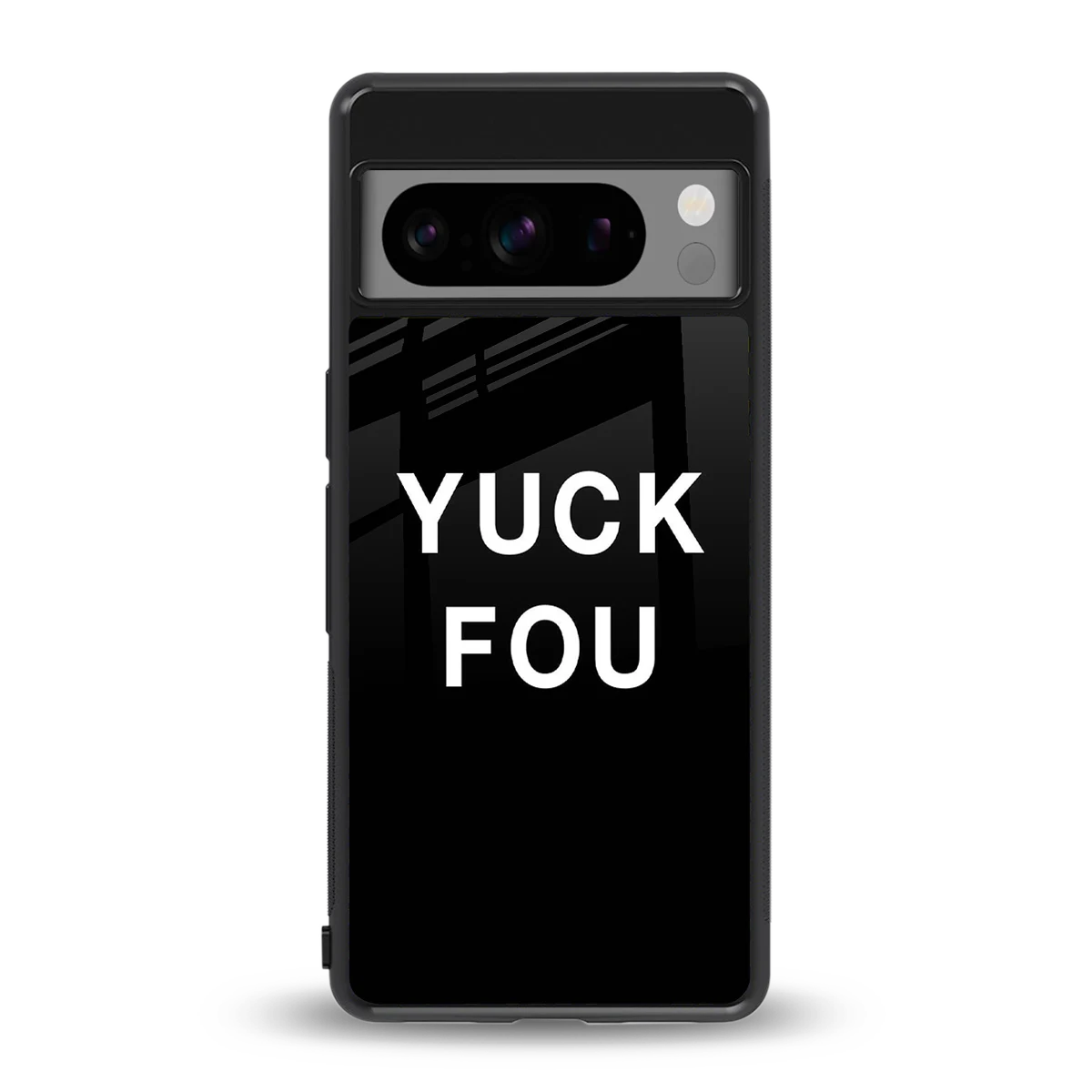 Yuck Fou back phone cover | glass case for google pixel 8 pro
