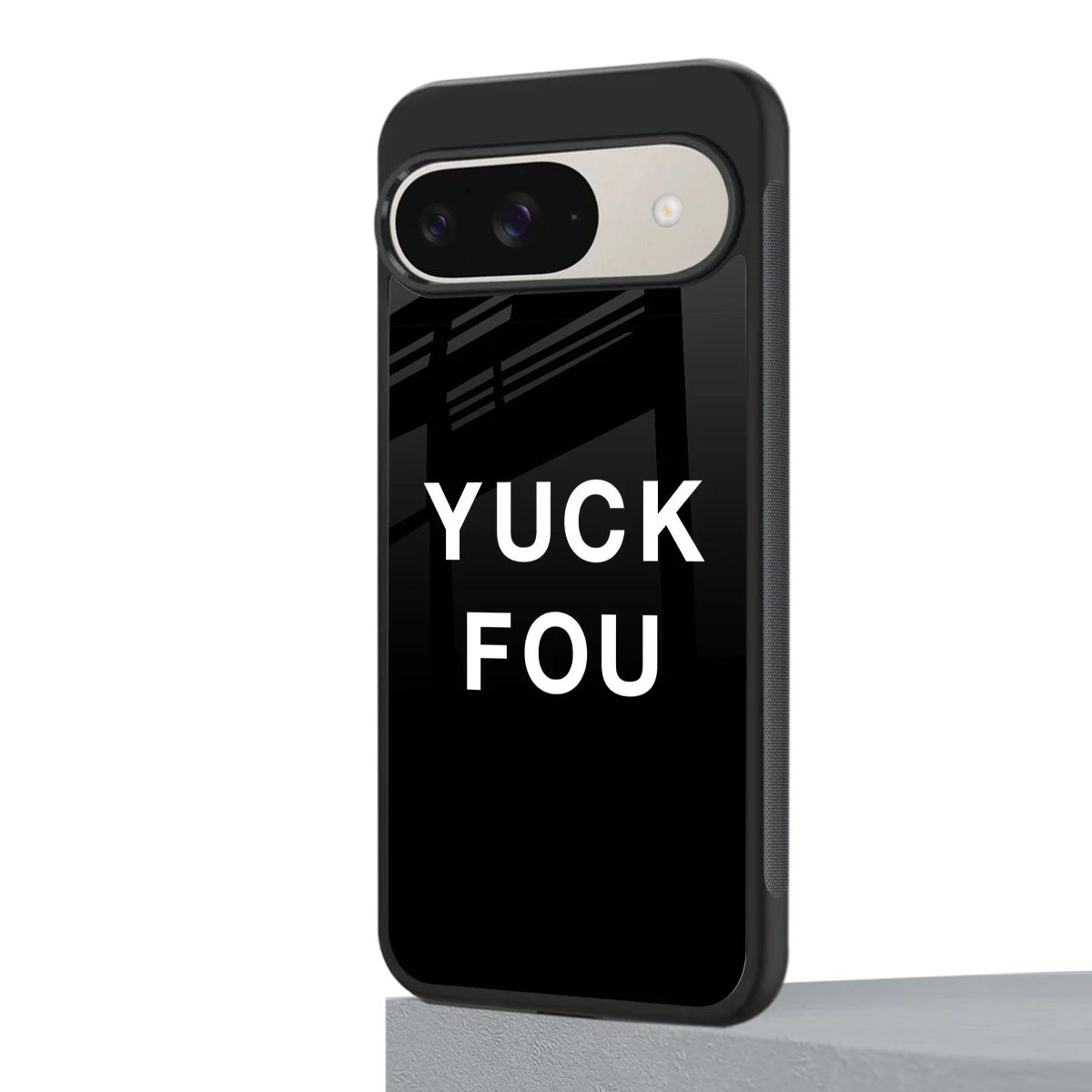 Yuck Fou google pixel 9 mobile cover | shockproof glass phone case