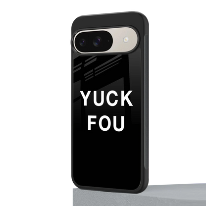 Yuck Fou google pixel 9 mobile cover | shockproof glass phone case