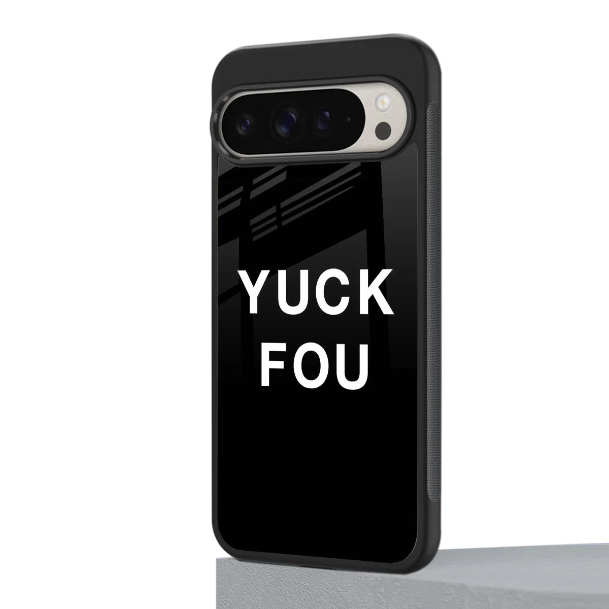 Yuck Fou google pixel 9 pro mobile cover | shockproof glass phone case