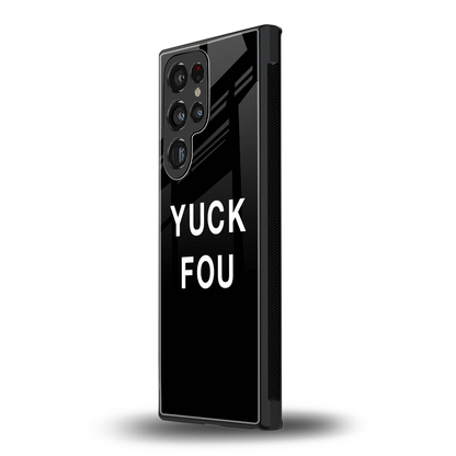 Yuck Fou samsung galaxy s24 ultra mobile cover | shockproof glass phone case