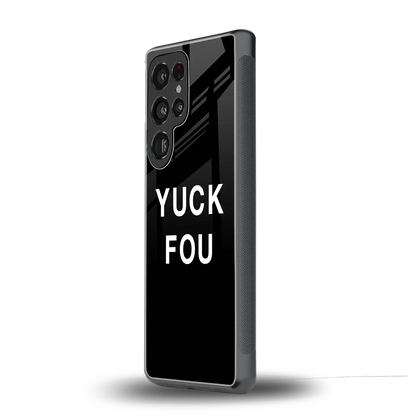 Yuck Fou samsung galaxy s25 ultra mobile cover | shockproof glass phone case