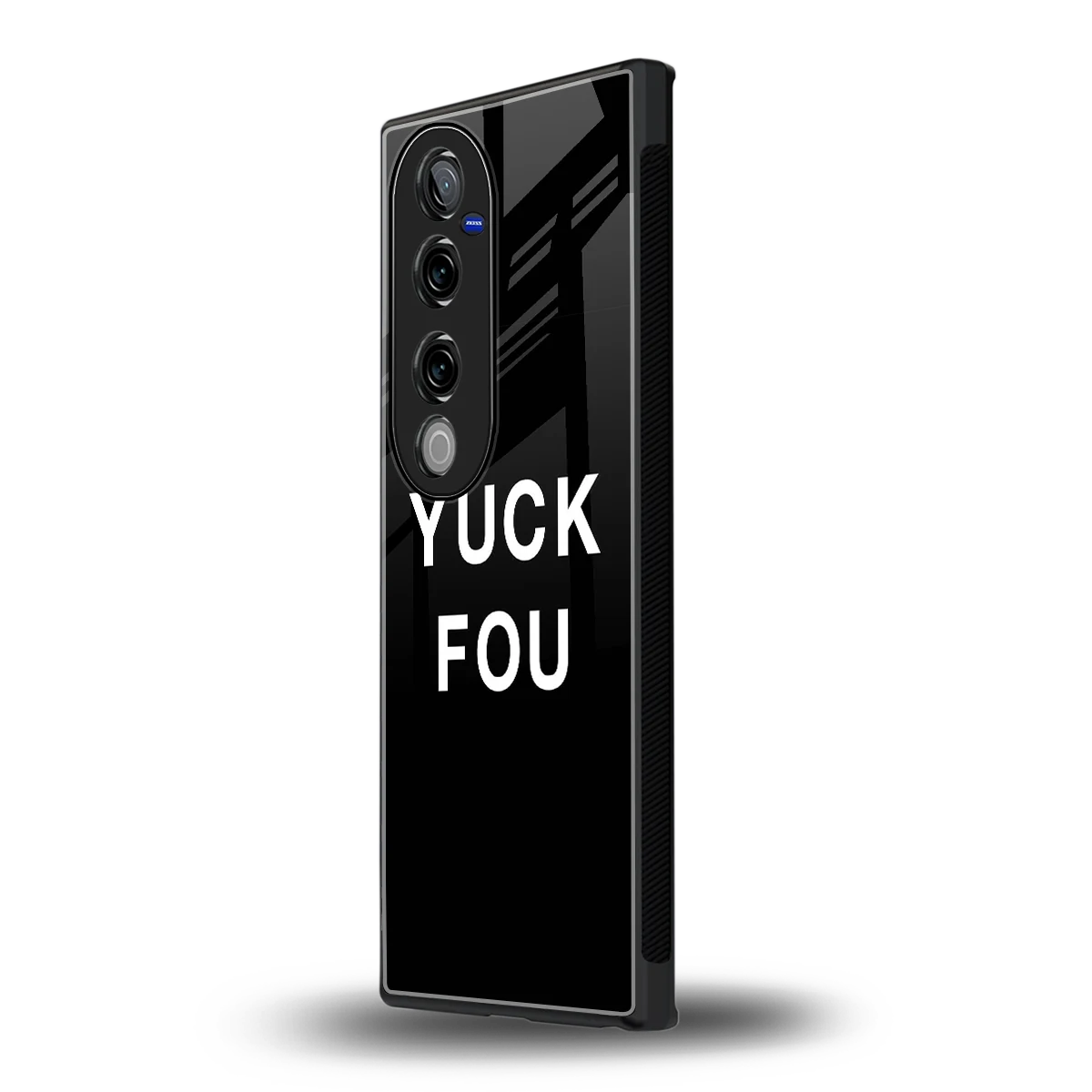 Yuck Fou vivo v40 pro mobile cover | shockproof glass phone case