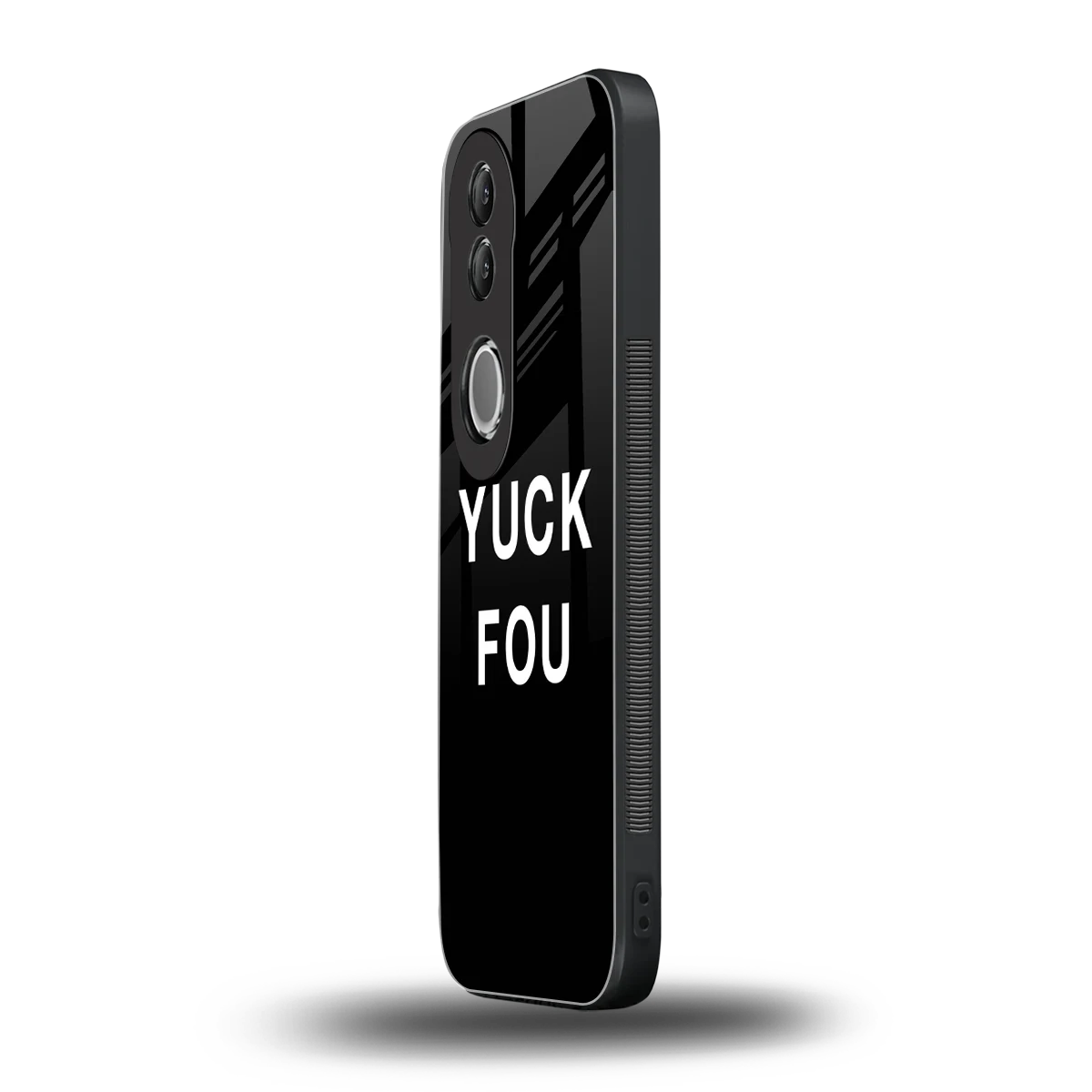 Yuck Fou vivo v50 mobile cover | shockproof glass phone case