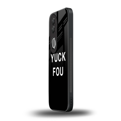 Yuck Fou vivo v50 mobile cover | shockproof glass phone case