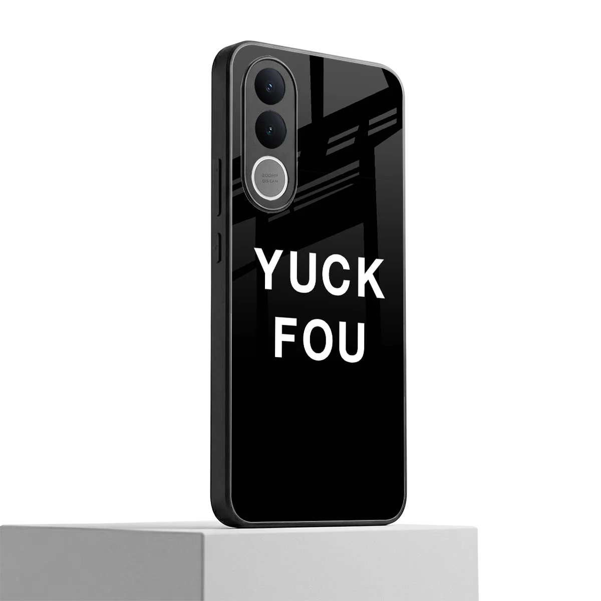 Yuck Fou vivo v70 fe mobile cover | shockproof glass phone case