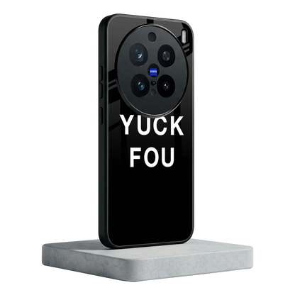 Yuck Fou vivo x200 pro mobile cover | shockproof glass phone case