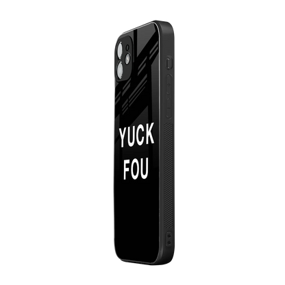Yuck Fou iphone 11 mobile cover | shockproof glass phone case