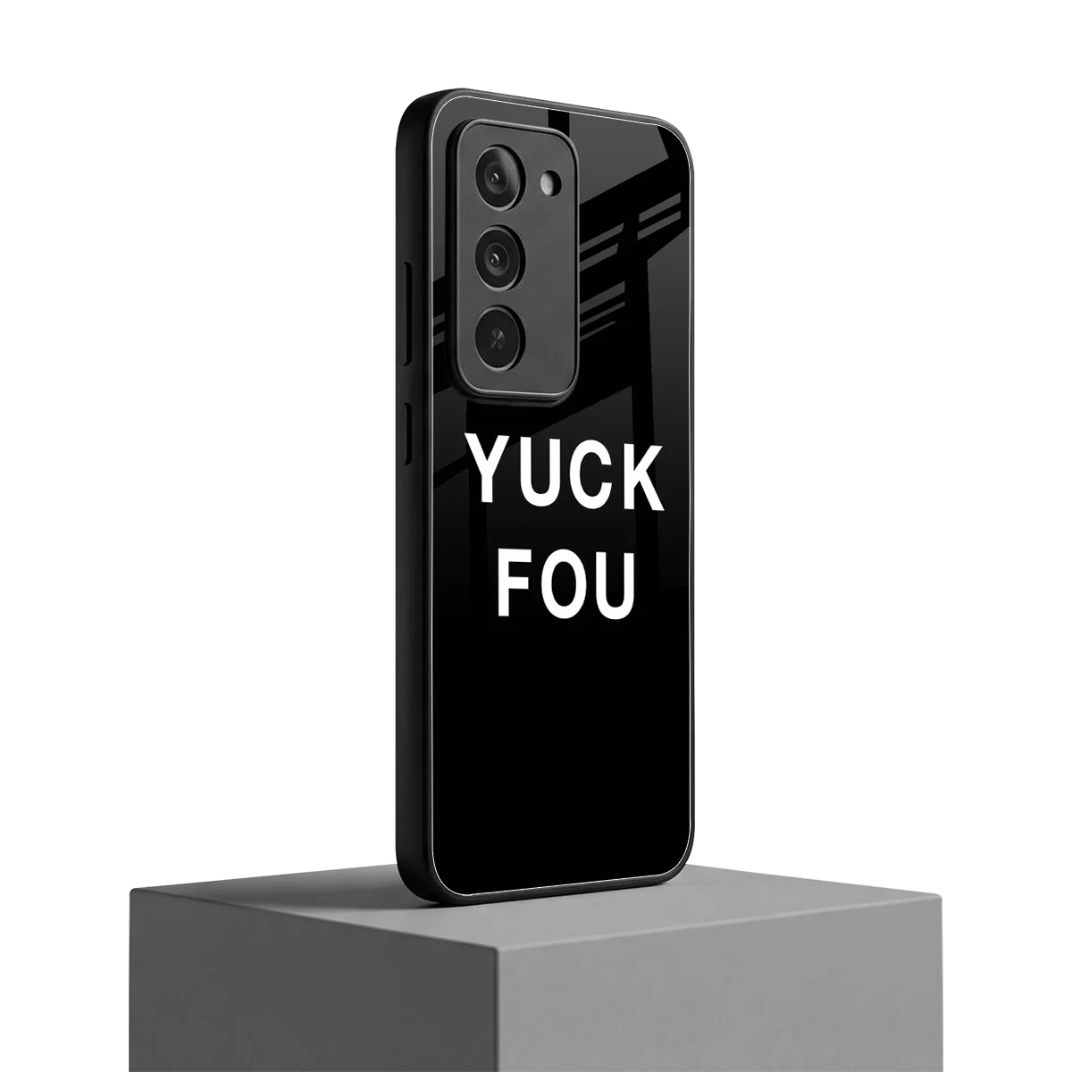 Yuck Fou redmi 15 5g mobile cover | shockproof glass phone case