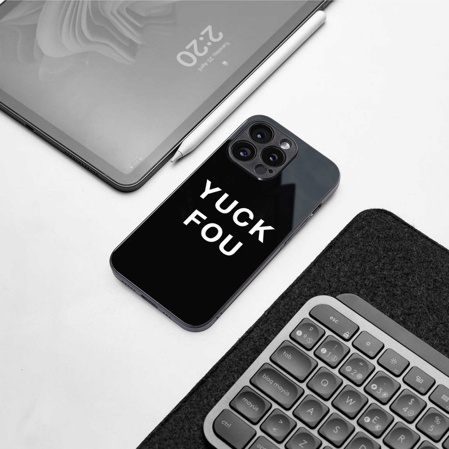 Yuck Fou Phone Case for Samsung Galaxy S24 | Glass Case