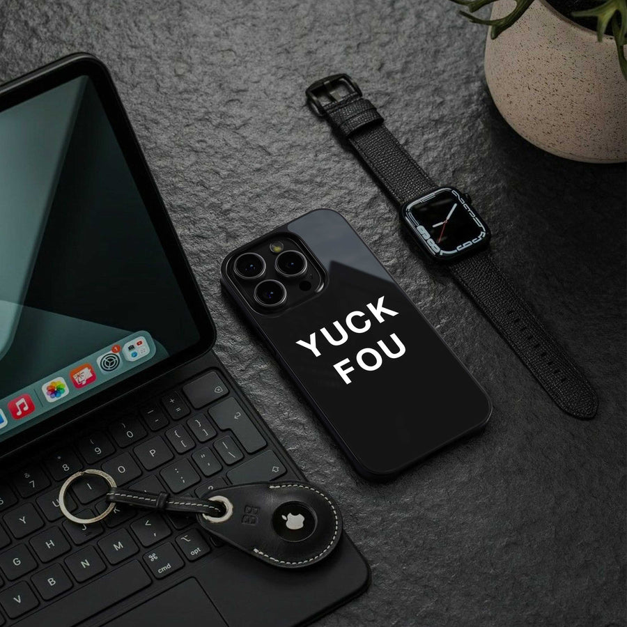 Yuck Fou Phone Case for Samsung Galaxy S24 | Glass Case