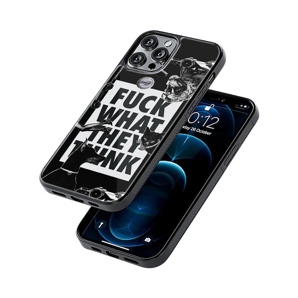 Protective Glass Back Phone Case Compatible with iPhone, Samsung, OnePlus, Pixel & More
