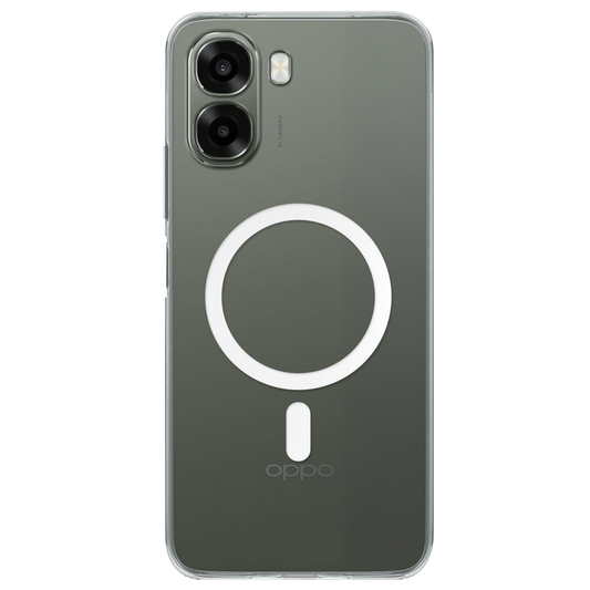 Anti Yellow Magsafe Clear Case for Oppo A6x 5G