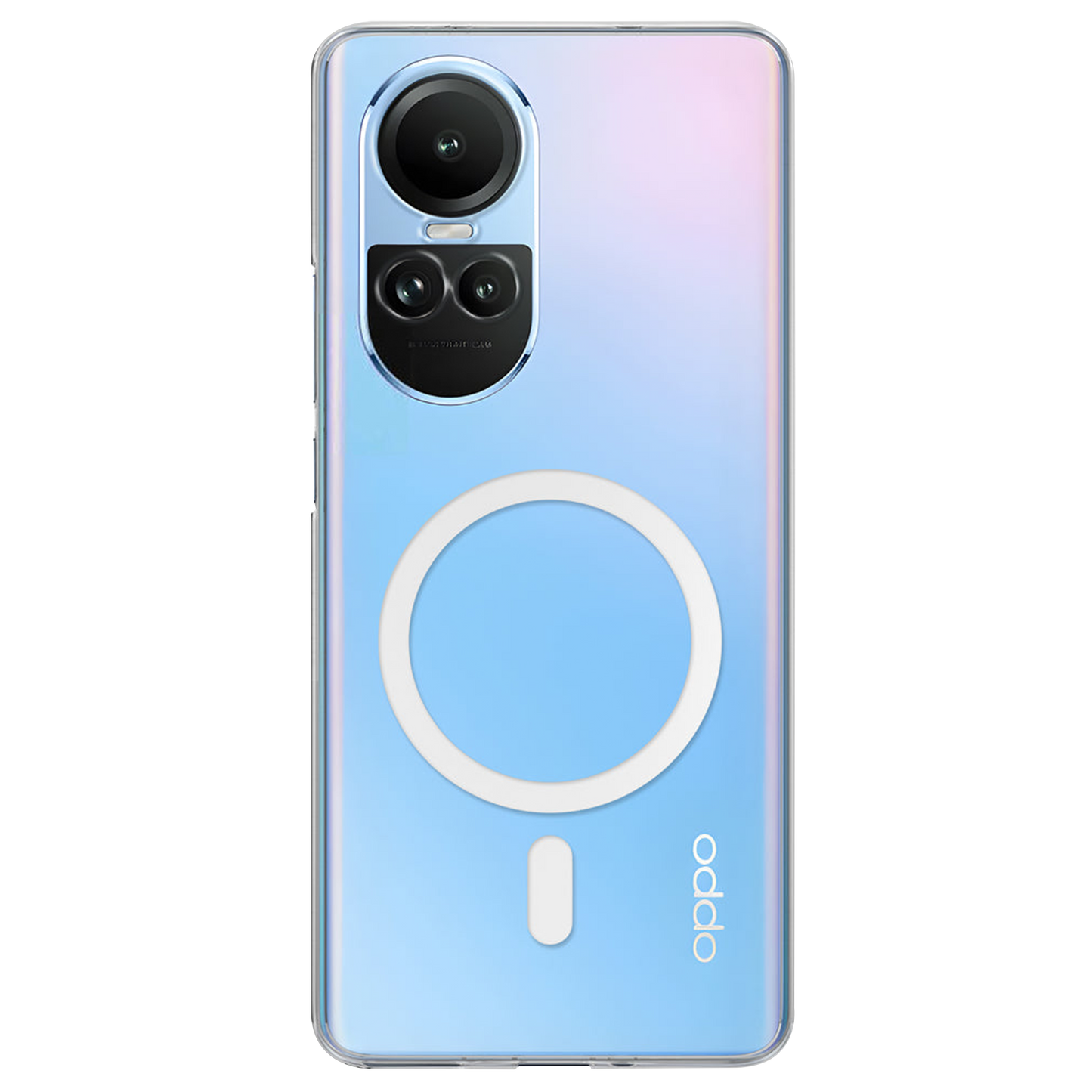 Anti Yellow Magsafe Clear Case for Oppo Reno 10
