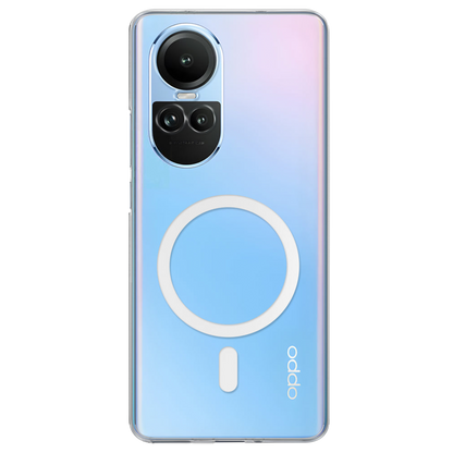 Anti Yellow Magsafe Clear Case for Oppo Reno 10
