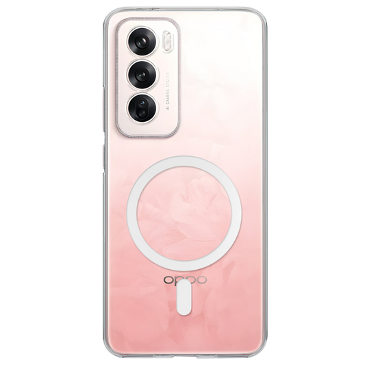 Anti Yellow Magsafe Clear Case for Oppo Reno 12