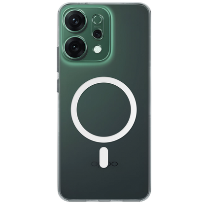 Anti Yellow Magsafe Clear Case for Oppo Reno 14