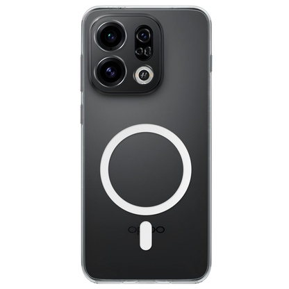 Anti Yellow Magsafe Clear Case for Oppo Find X9